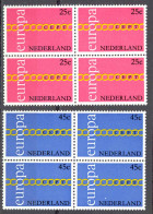 Netherlands Sc# 488-489 MNH Block/4 1971 Europa - Ungebraucht