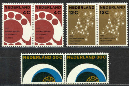 Netherlands Sc# 391-393 MNH Pair 1962 Telephone - Nuevos