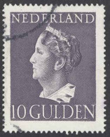 Netherlands Sc# 281 Used (a) 1946 10g Queen Wilhelmina - Gebruikt