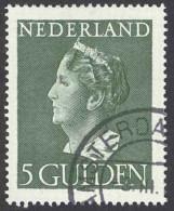 Netherlands Sc# 280 Used 1946 5g Queen Wilhelmina - Gebruikt