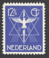 Netherlands Sc# 200 MH (a) 1933 Star, Dove & Sword - Ungebraucht