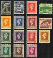 Netherlands Sc# 262-276 MNH 1944-1946 Definitive - Unused Stamps