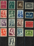 Netherlands Sc# 245-261 MNH 1944-1946 Definitive - Neufs