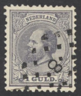 Netherlands Sc# 32 Used 1888 1g King William III - Gebruikt