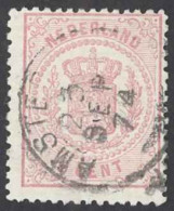 Netherlands Sc# 20 Used 1869-1871 1 1/2c Coat Of Arms - Usati
