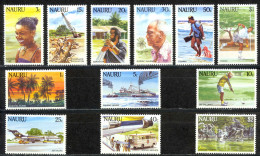 Nauru Sc# 285-296 MH 1984 Definitives - Nauru