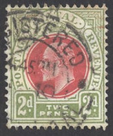 Natal Sc# 103 Used 1904-1908 2p King Edward VII - Natal (1857-1909)