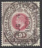 Natal Sc# 95 Used 1902-1903 10sh King Edward VII - Natal (1857-1909)
