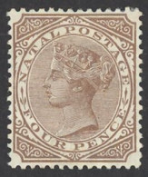 Natal Sc# 70 MH 1882-1889 4p Queen Victoria - Natal (1857-1909)