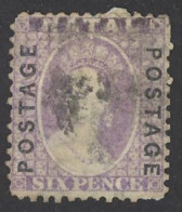 Natal Sc# 40 Used 1873 6p Queen Victoria - Natal (1857-1909)