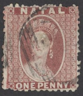 Natal Sc# 15 Used 1864 1p Queen Victoria - Natal (1857-1909)