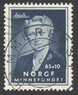 Norway Sc# B58 Used 1956 Crown Princess Martha - Oblitérés