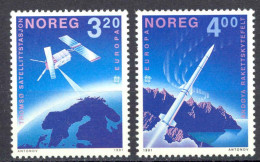 Norway Sc# 989-990 MNH 1991 Europa - Neufs