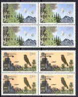 Norway Sc# 892-893 MNH Block/4 1986 Europa - Unused Stamps