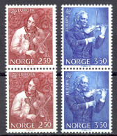 Norway Sc# 861-862 MNH Pair 1985 Europa - Unused Stamps