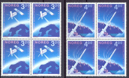 Norway Sc# 989-990 MNH Block/4 1991 Europa - Neufs