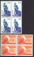 Norway Sc# 823-824 MNH Block/4 1983 Europa - Neufs