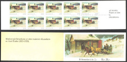 Norway Sc# 831a MNH Complete Booklet 1983 2k Christmas - Unused Stamps