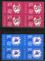 Norway Sc# 675-676 MNH Block/4 1976 Europa - Ongebruikt