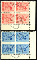 Norway Sc# 475-476 FD Cancel Block/4 1965 Europa - Usados