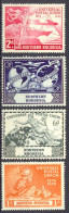 Northern Rhodesia Sc# 50-53 MH (b) 1949 UPU Issue - Rhodesia Del Nord (...-1963)