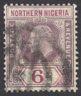 Northern Nigeria Sc# 24 Used 1905 6p King Edward VII - Nigeria (...-1960)