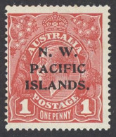 North West Pacific Islands Sc# 41 MH 1918-1923 1p Overprints Definitives - Altri