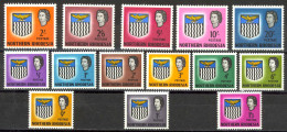 Northern Rhodesia Sc# 75-88 MNH 1963 Coat Of Arms - Noord-Rhodesië (...-1963)