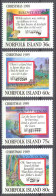 Norfolk Island Sc# 462-465 MNH 1989 Christmas - Isola Norfolk