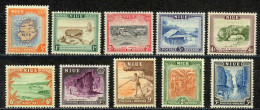 Niue Sc# 94-103 MH 1950 Definitives - Niue