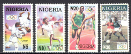 Nigeria Sc# 671-674 MNH 1996 Summer Olympics - Nigeria (1961-...)