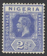Nigeria Sc# 4 MH 1914-1927 2½p King George V - Nigeria (...-1960)