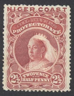 Niger Coast Protectorate Sc# 40 MH 1893 2½p Queen Victoria - Nigeria (...-1960)