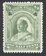 Niger Coast Protectorate Sc# 43 MH 1894 ½p Queen Victoria - Nigeria (...-1960)