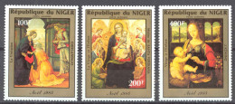 Niger Sc# C349-C351 MNH 1984 Christmas - Niger (1960-...)