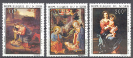 Niger Sc# C245-C247 MNH 1974 Christmas - Niger (1960-...)