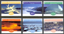 New Zealand Ross Dependency Sc# L49-L54 MNH 1998 Ice Formations - Ungebraucht