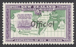 New Zealand Sc# O83 MH (a) 1940 6p Official - Servizio