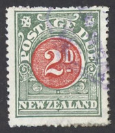 New Zealand Sc# J15 Used 1902 2p Postage Due - Portomarken