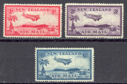 New Zealand Sc# C6-C8 MH (a) 1935 Air Post - Corréo Aéreo