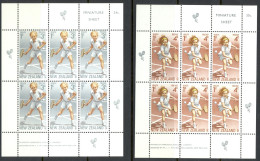 New Zealand Sc# B85a-B86a MNH 1972 Tennis - Unused Stamps