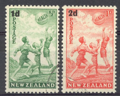 New Zealand Sc# B14-B15 SG# 611/2 Used 1939 Children - Usati