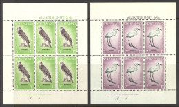 New Zealand Sc# B61a-B62a MNH 1961 2+1p-3+1p Birds - Nuovi