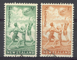 New Zealand Sc# B16-B17 SG# 626/7 Used 1940 Children Playing - Gebraucht