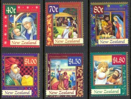 New Zealand Sc# 1532-1537 MNH 1998 Christmas - Neufs