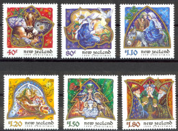 New Zealand Sc# 1608-1613 MNH 1999 Christmas - Neufs