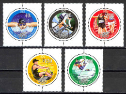 New Zealand Sc# 1374-1378 MNH 1996 Summer Olympics - Unused Stamps