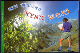 New Zealand Sc# 1607b MNH Booklet 1999 Scenic Walks - Unused Stamps