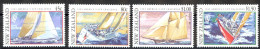 New Zealand Sc# 1085-1088 SG# 1655/8 MNH 1992 45c-$1.50 America's Cup - Unused Stamps