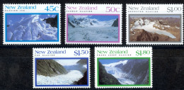New Zealand Sc# 1104-1109 SG# 1675/80 MNH 1992 Glaciers - Unused Stamps